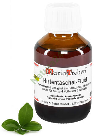 Extrakt, výtažek z kokošky pastuší tobolky podle Marie Treben 100ml