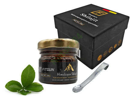 FGN Shilajit Resin - 100% čistá pryskyřice Shilajit z Himalájí 15g, Mumio