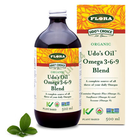 Udo’s Oil® – Omega 3+6+9 Blend – směs organických rostlinných olejů 250ml/ 500 ml - 2