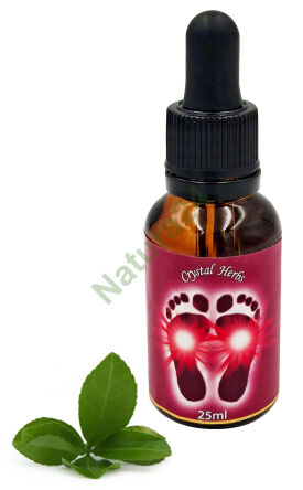 Crystal Herbs – Čakry nohou – 25 ml
