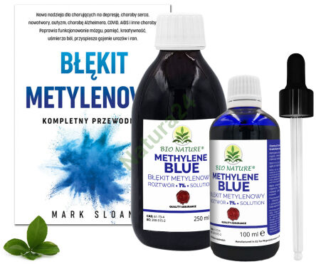 Metylénová modř 1% roztok 250ml +100ml - Farmaceutická kvalita Ph. Eur. + Kompletní průvodce