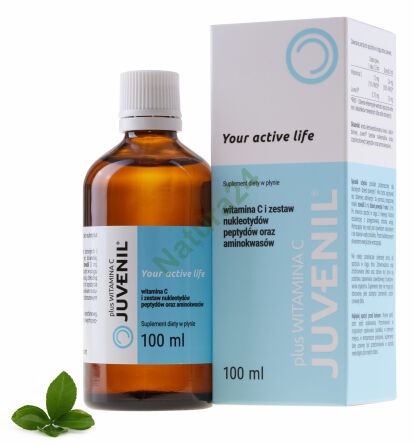 Juvenil plus vitamín C nukleotidy 100ml