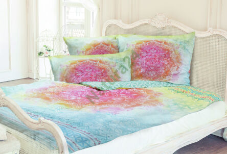 Povlečení Fascination duha - 135/200 cm obsahuje polštář 80/80 cm EN-127