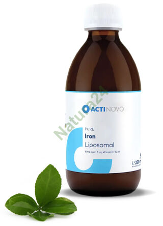 Liposomální Železo 15mg s vitamínem E 3mg 250ml