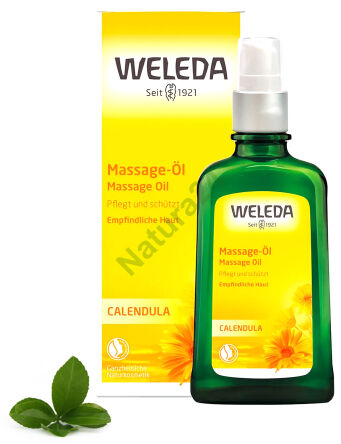 Pečující masážní olej s měsíčkem 100ml Weleda