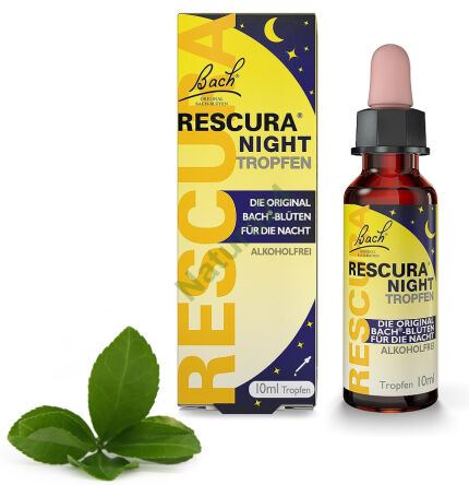 Bach RESCURA® Night/Sleep kapky bez alkoholu 10/20 ml