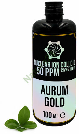 AURUM - Zlato - Plazmový koloid 50 PPM 100 ml