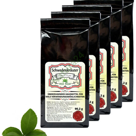 Švédské bylinky podle originální receptury s aloe 90,2g - 3