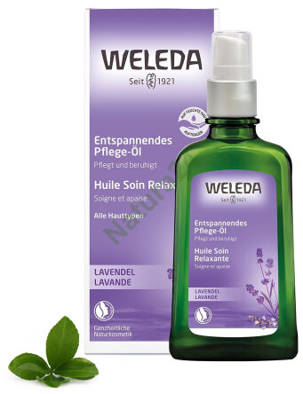 Levandulový relaxační a pečující olej 100ml Weleda