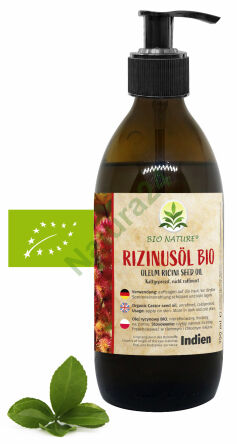 BIO nerafinovaný ricinový olej 250/500 ml