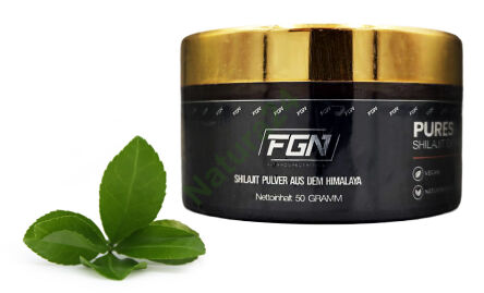 FGN Prášek Shilajit 50 g čistý prášek Shilajit z Himalájí Mumio