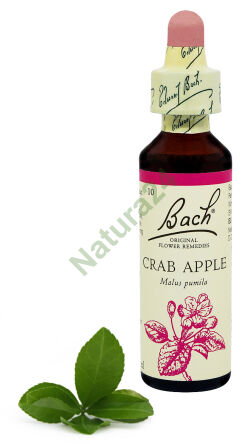 10. KŘÍŽAL / Jabloň planá / Rajská jabloň 20 ml Nelson Bach Original Flower Remedies anglicky