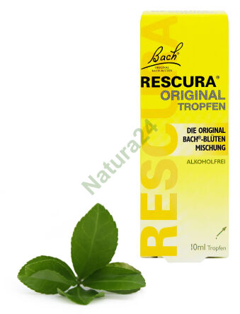 Bach RESCURA® kapky bez alkoholu 10/20 ml