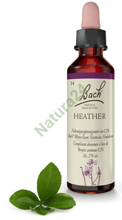 14. Vřes obecný / Heather 20 ml Nelson Bach Original Flower Remedies deutsch