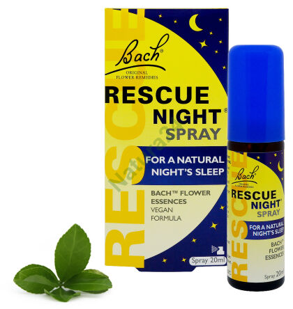 Bach RESCUE® Night/Sleep ve spreji bez alkoholu 20 ml