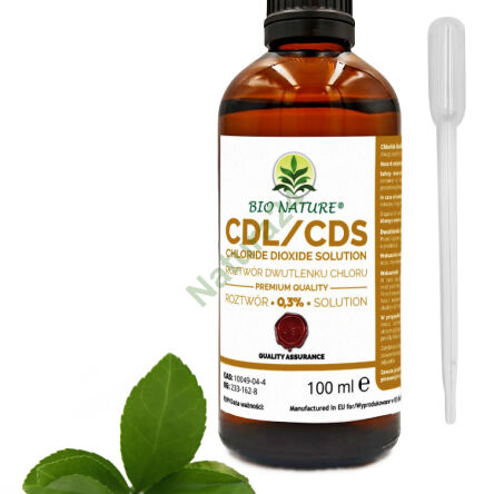 Sada CDL/CDS Roztok Chloridu Dioxidu 0,3% 100ml + Kniha CDL/CDS - 2