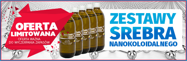 OFERTA LIMITOWANA! Zestawy srebra nanokoloidalnego